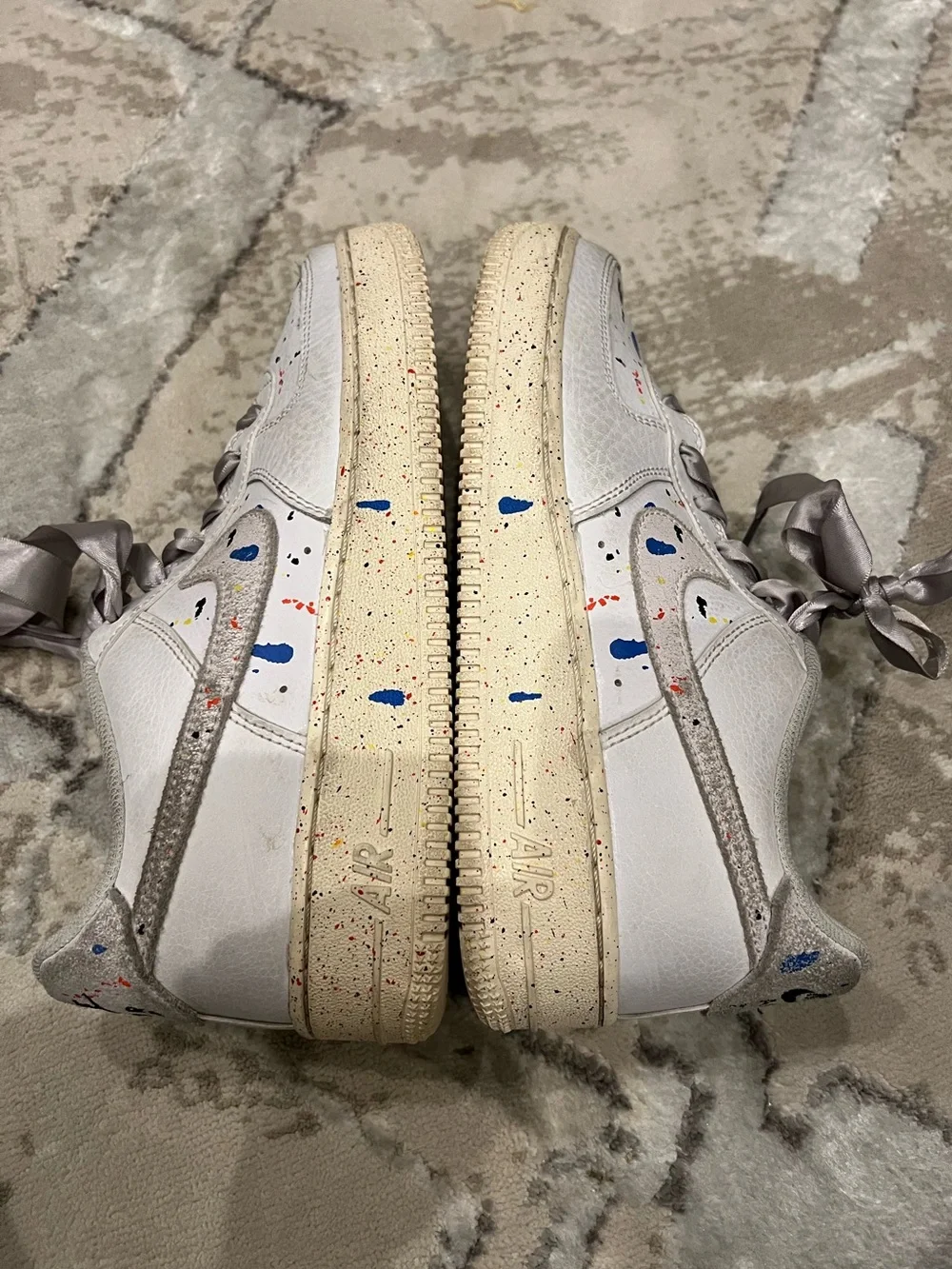 Nike Air Force 1 '07 LV8 Paint Splatter Youth 6